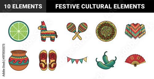 Mexican Holiday Celebration Graphic Sheet
