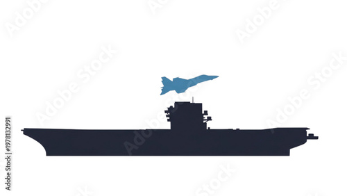 A vector CAD illustration of a submarine launching a missile.