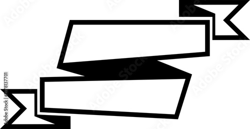 Elegant silk ribbon banner vector luxury satin flowing waving label