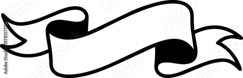 Elegant silk ribbon banner vector luxury satin flowing waving label