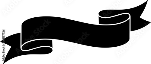 Elegant silk ribbon banner vector luxury satin flowing waving label