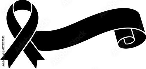 Elegant silk ribbon banner vector luxury satin flowing waving label