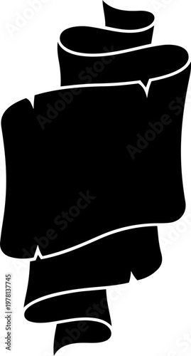 Elegant silk ribbon banner vector luxury satin flowing waving label