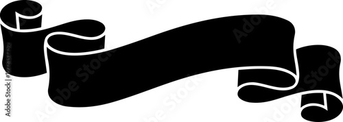 Elegant silk ribbon banner vector luxury satin flowing waving label