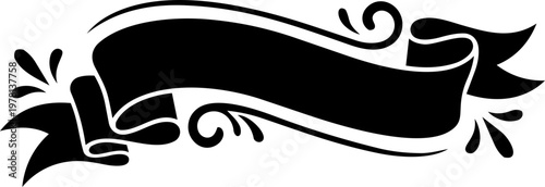 Elegant silk ribbon banner vector luxury satin flowing waving label