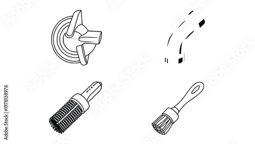 Essential Tools: Four essential tools for various tasks, meticulously outlined, ready to empower your projects.