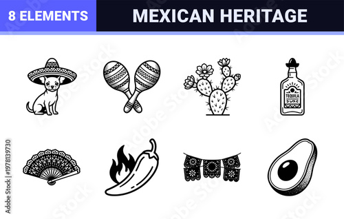 Mexican Holiday Celebration Asset Sheet