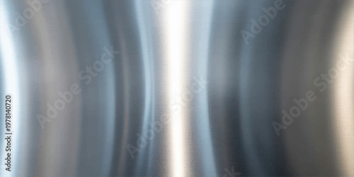 Abstract light blue background with futuristic motion lines and a soft wave pattern creates a high-tech texture design for a modern digital wallpaper backdrop