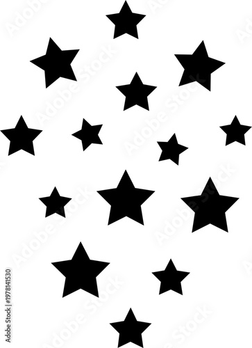 Festive falling confetti vector