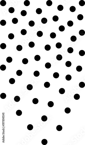 Festive falling confetti vector