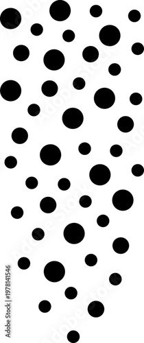 Festive falling confetti vector