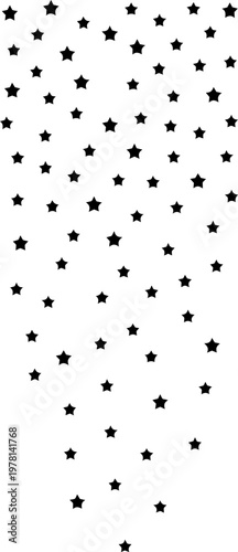 Festive falling confetti vector