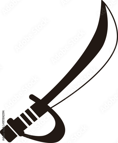 Fantasy Pirate Sword Icon