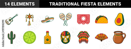 Mexican Folk Art Culture Graphics
