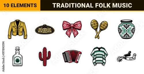 Mexican Mariachi Music Elements