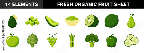 Green Superfood Produce Asset Grid