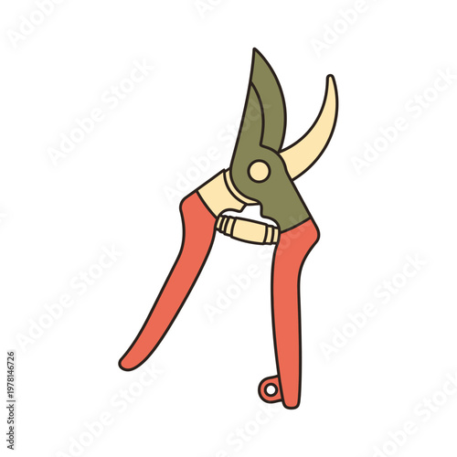 Pruning Shears for Cutting Plants and Garden Maintenance
