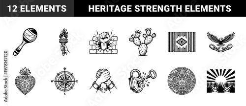 Cultural Symbols and Chains Vectors