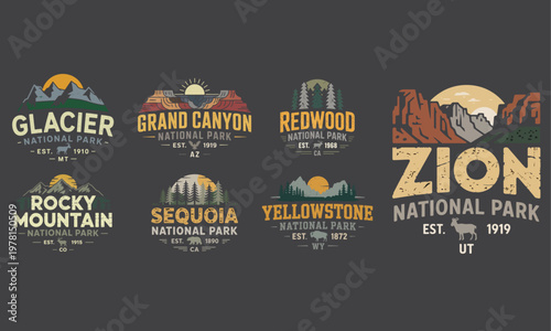 National park vintage posters collection a celebration of america's natural wonders