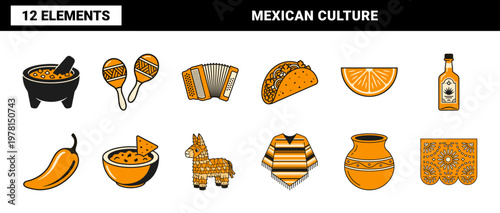 Mexican Fiesta Culture Asset Sheet