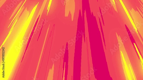 Vibrant abstract background with dynamic pink and yellow streaks