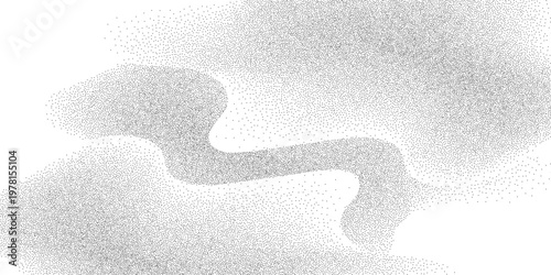 Elegant noise grain background, pointillism dots gradient or dotwork pattern, grain noise halftone or grainy texture, refined smooth gradient texture, creative background