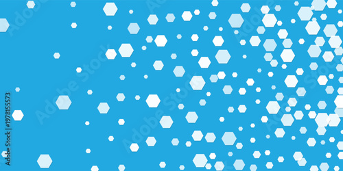 Illustration health care hexagon background, light blue medical wallpaper template, clean geometric backdrop, soft hexagon grid with subtle depth, vector illustration art