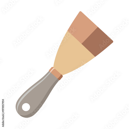 Putty Knife Illustration