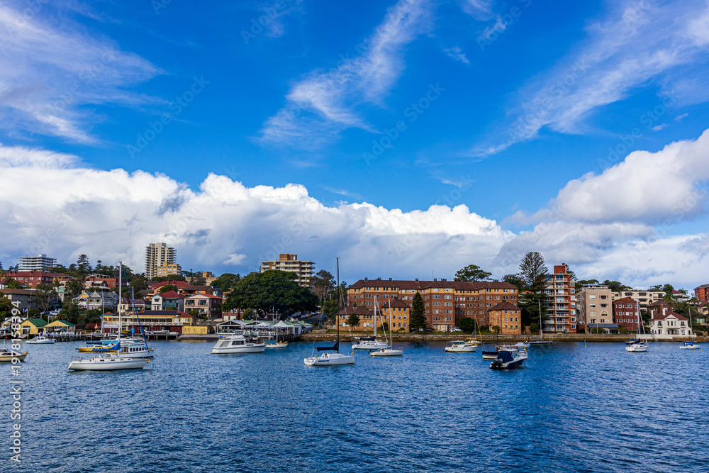 Fototapeta premium panorama of manly