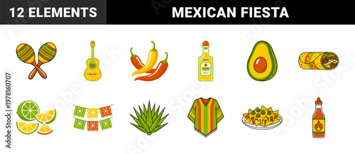Mexican Fiesta Celebration Element Kit