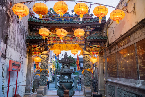 THAILAND PHUKET OLD TOWN SAN CHAO SAENGTHAM SHRINE