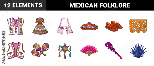 Mexican Folklore Traditional Culture Assets
