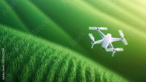 Agricultural planner using drone data for water resource management in farming.