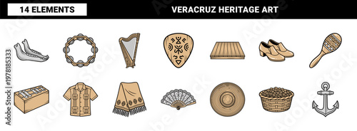 Son Jarocho Veracruz Music Culture Graphics