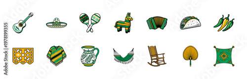 Mexican Fiesta and Siesta Elements