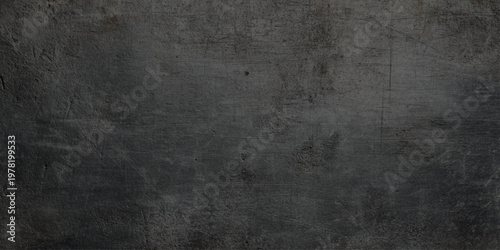 Dark gray scratched and distressed wall concrete or stone texture background with rough surface