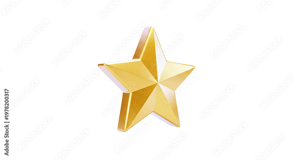Fototapeta premium Golden Star Award