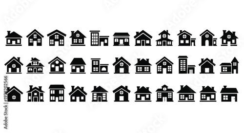 Colorful cartoon characters with various facial expressions and poses