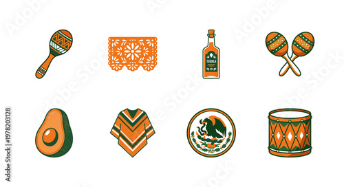 Mexican Fiesta Celebration Graphics