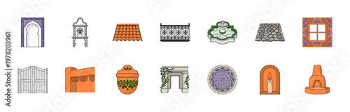 Mexican Colonial Architecture Assets