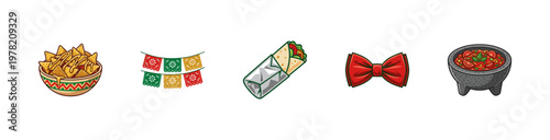 Mexican Fiesta Celebration Asset Set