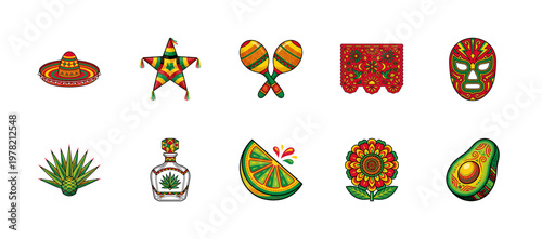 Mexican Fiesta Cultural Celebration Assets