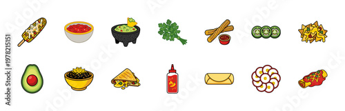 Mexican Taco and Street Food Assets