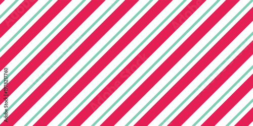 Seamless pattern. Pink-red stripes on white background. Striped diagonal pattern for printing on fabric, paper, wrapping, scrapbooking, websites Background with slanted lines Vector illustration