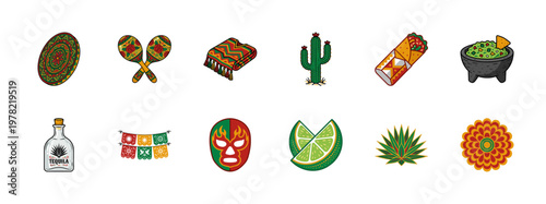 Traditional Mexican Fiesta Elements Kit