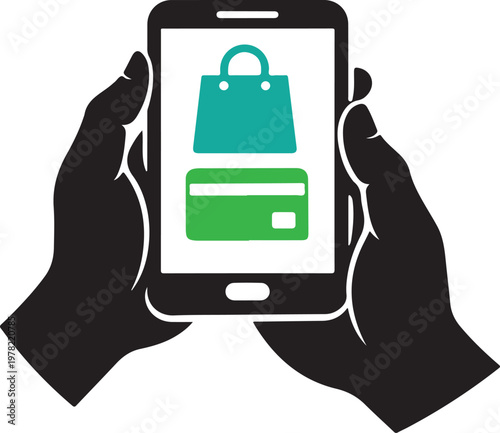 Mobile Shopping Transaction on Smartphone