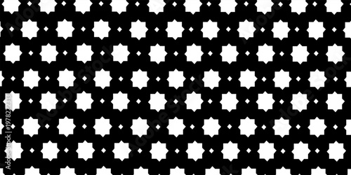 Halftone geometric pattern. Black and white abstract background, EPS10.