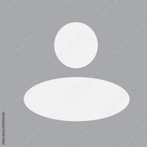 Blank avatar. Photo place holder.