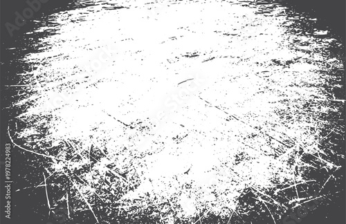 White grunge texture on dark gray background