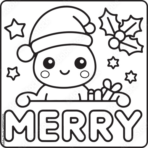 Merry Christmas - Holiday Coloring Fun